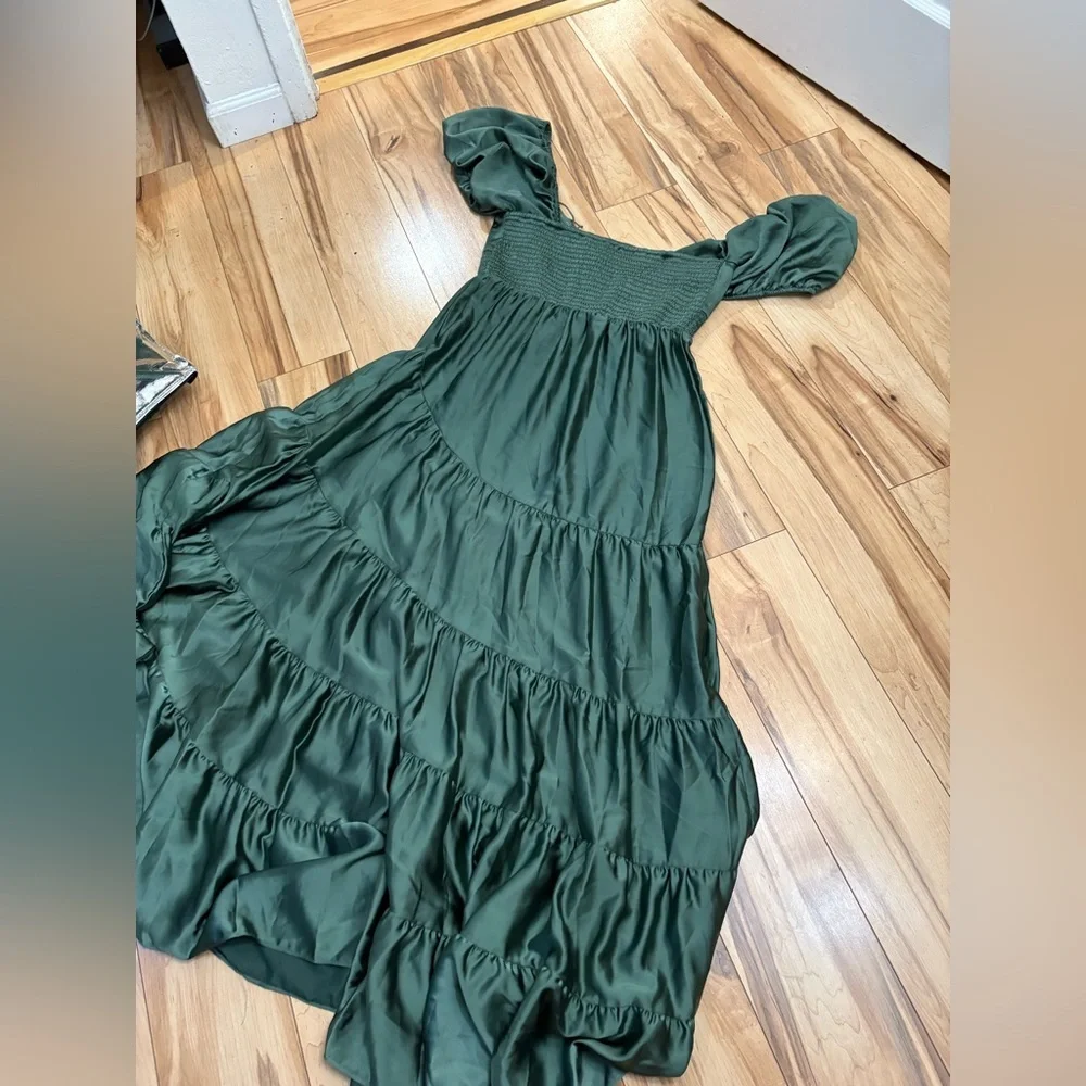 Free People Sundrenched Silky Maxi Dress - Picture 3 of 8